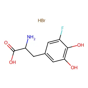 5-Fluorodopa structure