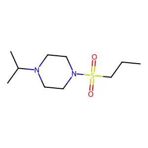 1-Propan-2-yl-4-propylsulfonylpiperazine structure