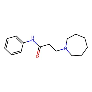 3-(氮杂环庚烷-1-基)-N-苯基丙酰胺 structure