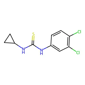 1-Cyclopropyl-3-(3,4-dichlorophenyl)thiourea structure