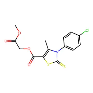 C14H12ClNO4S2 structure
