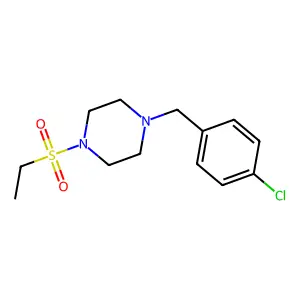 1-(4-Chlorobenzyl)-4-(ethylsulfonyl)piperazine structure