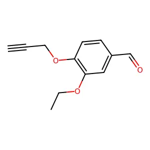3-Ethoxy-4-prop-2-ynyloxy-benzaldehyde structure