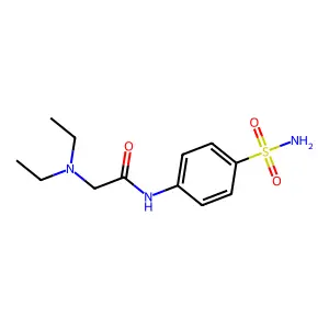 2-(diethylamino)-N-(4-sulfamoylphenyl)acetamide structure