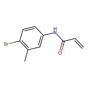 n-(4-Bromo-3-methylphenyl)acrylamide structure