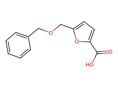 5-[(Benzyloxy)methyl]-2-furoic acid structure