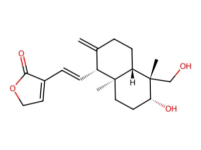 CAS 42895-58-9 - C20H28O4 structure