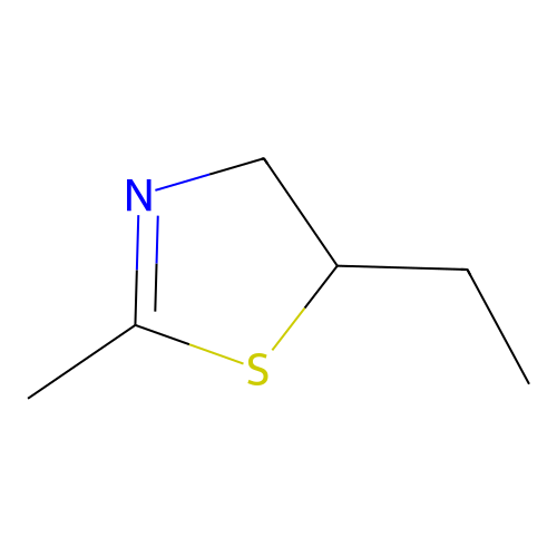 5-Ethyl-2-methyl-delta2-thiazoline structure