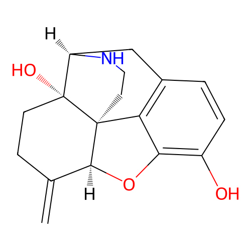 Nornalmefene structure