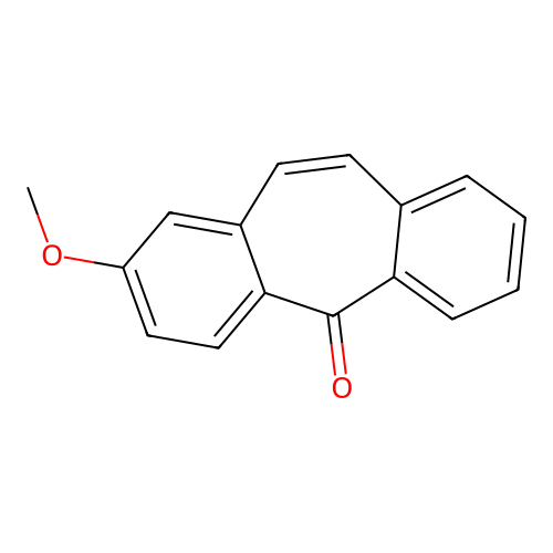 6-Methoxytricyclo[9.4.0.03,8]pentadeca-1(15),3(8),4,6,9,11,13-heptaen-2-one structure