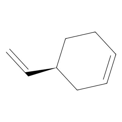 (4S)-4-ethenylcyclohexene structure