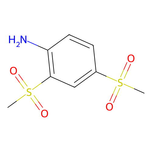 2,4-Bis(methylsulfonyl)aniline structure
