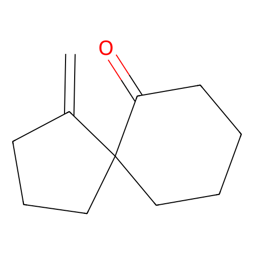 1-Methylene-spiro[4.5]decan-6-one structure