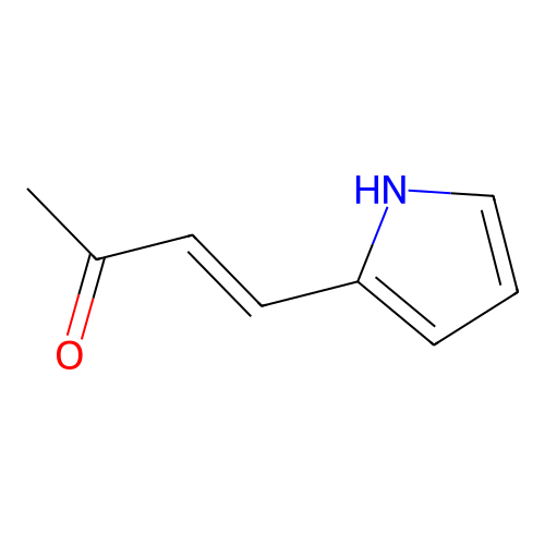 4-(1h-pyrrol-2-yl)-3-buten-2-one structure