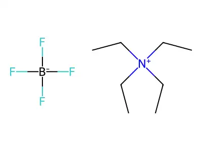 Tetraethylammonium tetrafluoroborate structure