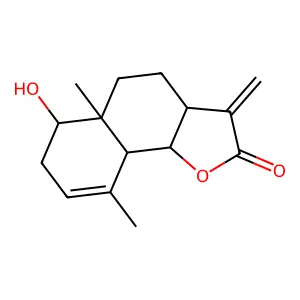 Sesquiterpene lactone CP-1 structure