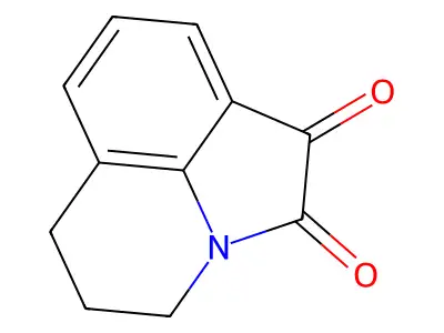 5,6-dihydro-4H-pyrrolo[3,2,1-ij]quinoline-1,2-dione structure