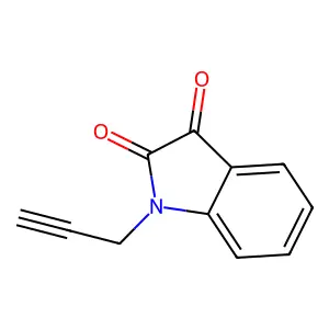 1-(Prop-2-yn-1-yl)-1H-indole-2,3-dione structure