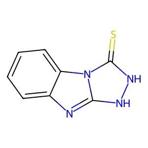 1,2-Dihydro-3H-1,2,4-triazolo(4,3-a)benzimidazole-3-thione structure