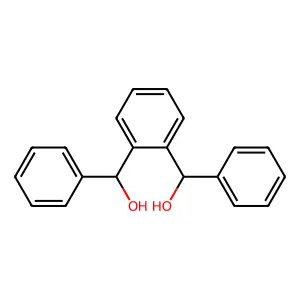 Benzene-1,2-diylbis(phenylmethanol) structure