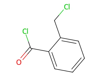 2-(Chloromethyl)benzoyl chloride structure