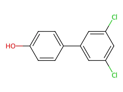 Phenol, p-(3,5-dichlorophenyl)- structure