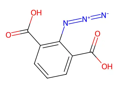 2-Azidoisophthalic acid structure