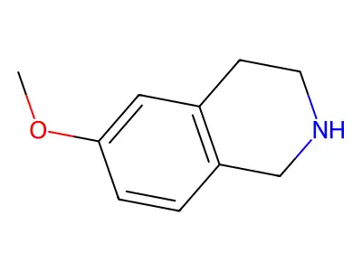 6-Methoxy-1,2,3,4-tetrahydroisoquinoline structure