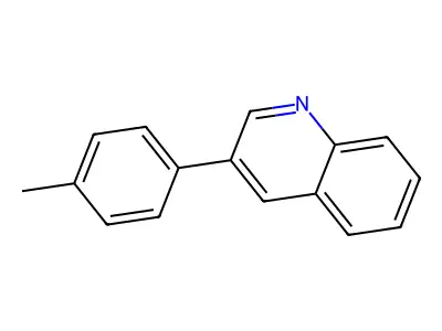 3-(4-Methylphenyl)quinoline structure