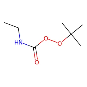 tert-butyl N-ethylcarbamoperoxoate structure