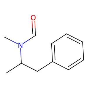 N-Formylmethamphetamine structure