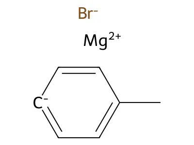 Magnesium, bromo(4-methylphenyl)- structure
