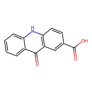 9-Oxo-9,10-dihydroacridine-2-carboxylic acid structure