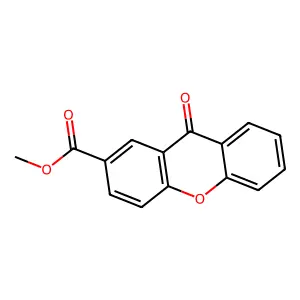 Methyl 9-oxoxanthene-2-carboxylate structure
