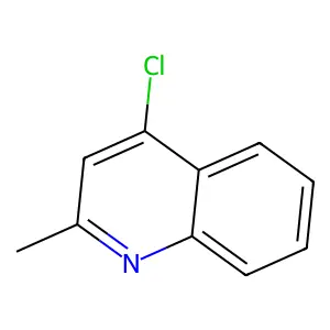 4-Chloro-2-methylquinoline structure