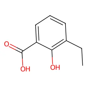 3-乙基-2-羟基苯甲酸 structure