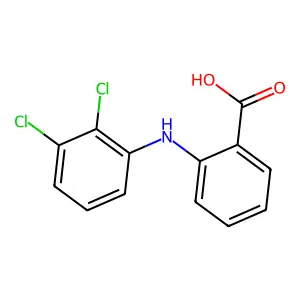 2-((2,3-Dichlorophenyl)amino)benzoic acid structure