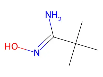 (e)-n'-Hydroxypivalimidamide structure