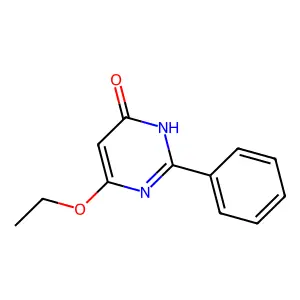 6-Ethoxy-2-phenylpyrimidin-4(3H)-one structure