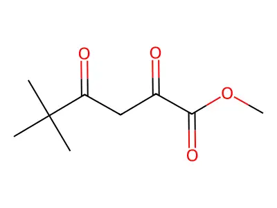 Methyl 5,5-dimethyl-2,4-dioxohexanoate structure