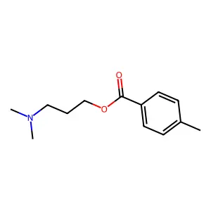 3-(Dimethylamino)propyl 4-methylbenzoate structure