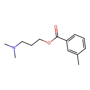 3-(Dimethylamino)propyl 3-methylbenzoate structure
