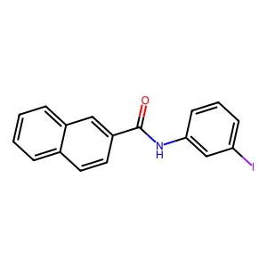 N-(3-碘苯基)萘-2-甲酰胺 structure