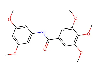 N-(3,5-dimethoxyphenyl)-3,4,5-trimethoxybenzamide structure