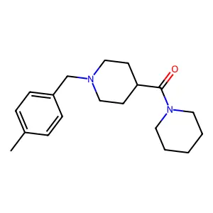 [1-(4-Methylbenzyl)piperidin-4-yl](piperidin-1-yl)methanone structure