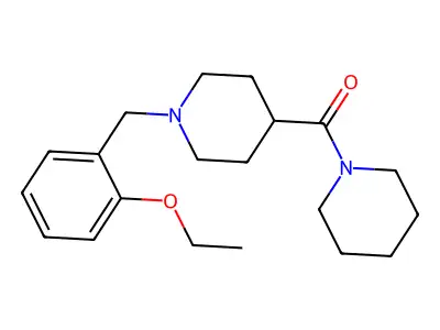 [1-(2-Ethoxybenzyl)piperidin-4-yl](piperidin-1-yl)methanone structure