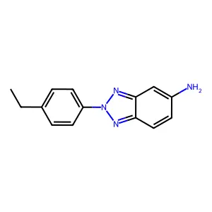 2-(4-ethylphenyl)-2H-1,2,3-benzotriazol-5-amine structure