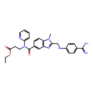 Dabigatran Ethyl Ester structure