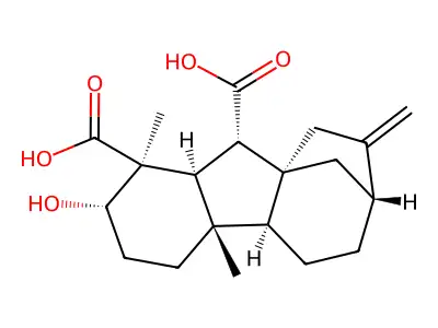 Gibberellin A14 structure
