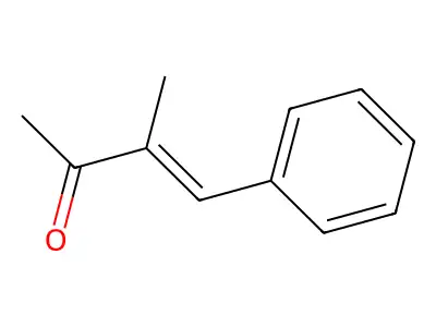 3-Methyl-4-phenyl-3-buten-2-one structure